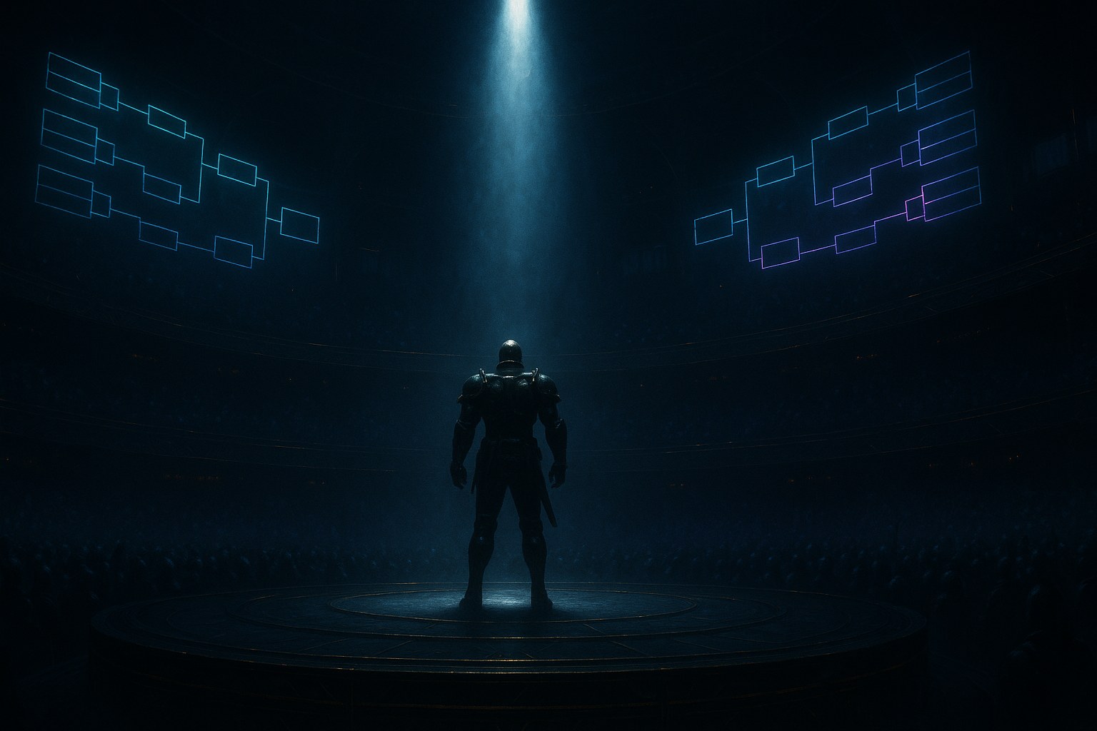 GST Productions flagship arena key art